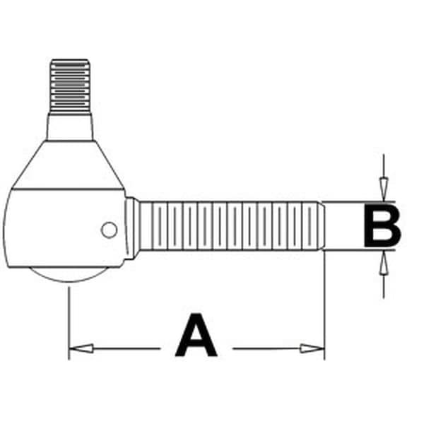 Aftermarket Fits Ford Fits New Holland Fits Massey Ferguson Tractor Short Tie Rod E2NN3289BA - main